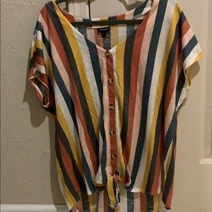 Torrid Striped Shirt